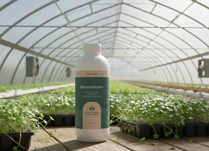 BloomGrow™ Biofertilizer for Microgreens (1L Bottle)
